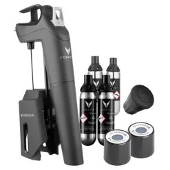 Timeless three+ vinkonserveringssystem 5 deler svart