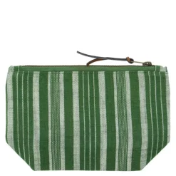 Toalettmappe liten 22x7 cm grønn