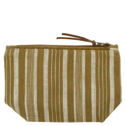 Toalettmappe liten 22x7 cm mørk oliven