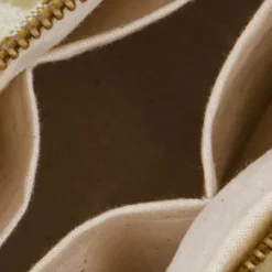 Toalettmappe liten 22x7 cm mørk oliven