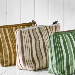 Toalettmappe liten 22x7 cm terrakotta