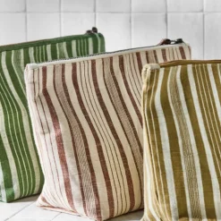 Toalettmappe 32x12 cm terrakotta