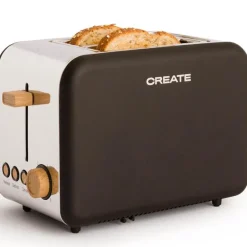 Toast Retro brødrister svart