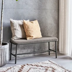 Toda benk 100x39x44 cm brun