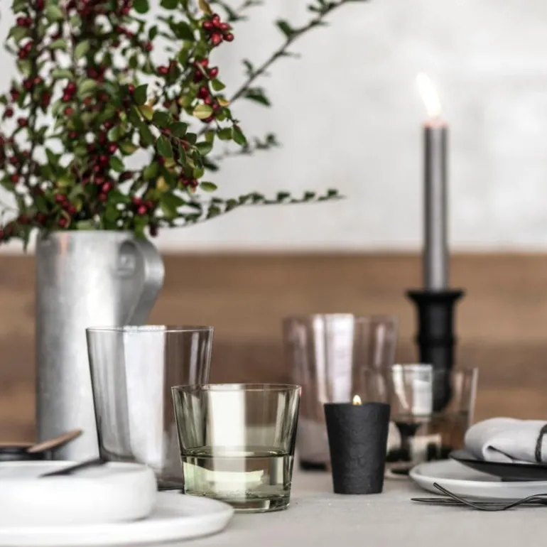 Together vannglass 36 cl 4 stk grå