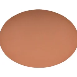 Togo dekkebrikke oval 47 cm caramel