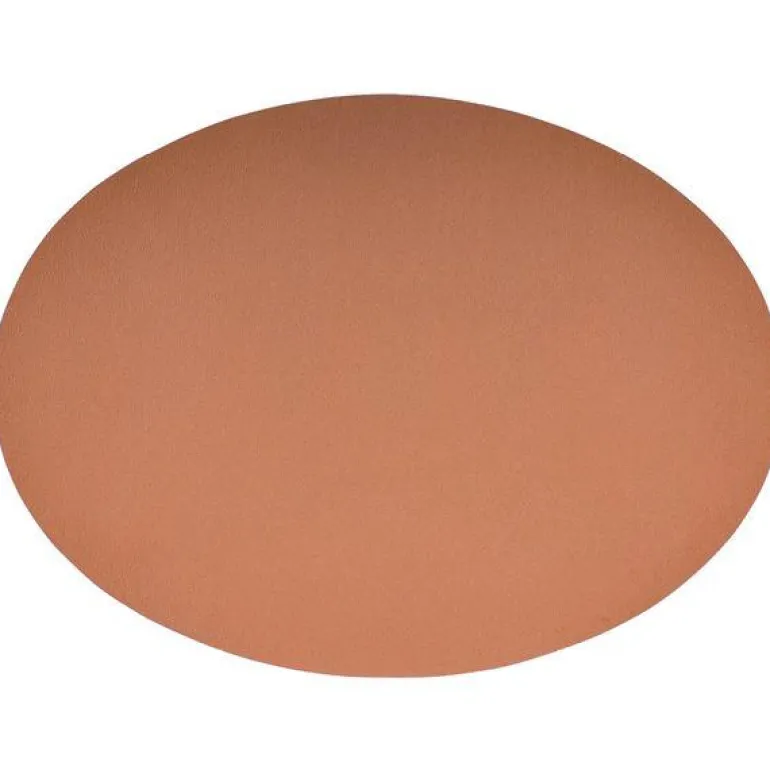 Togo dekkebrikke oval 47 cm caramel