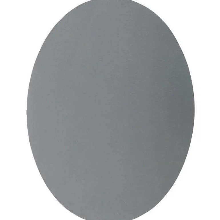 Togo dekkebrikke oval 47 cm grå