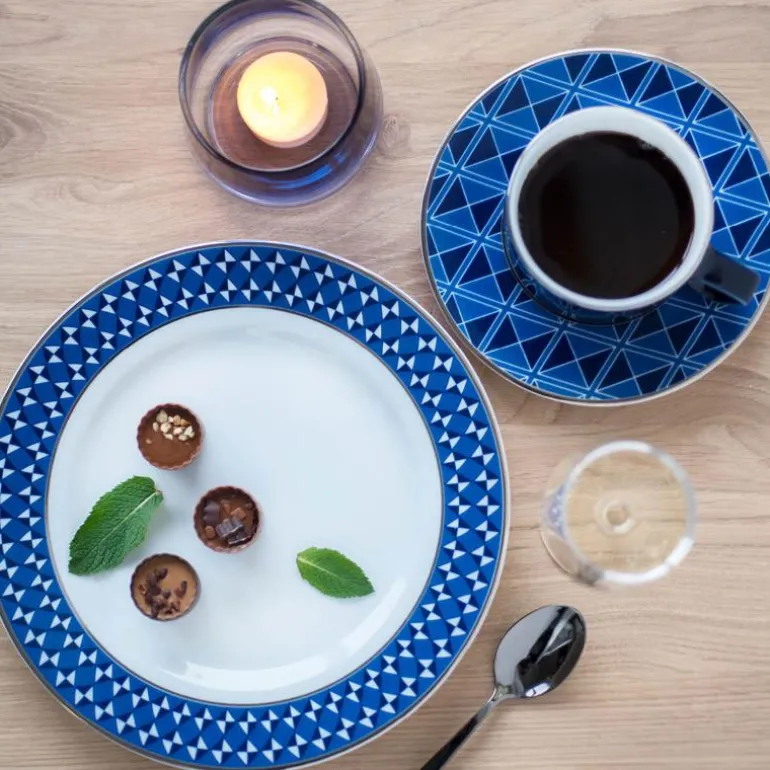 Tokyo Origami kaffeskål 15 cm Blå