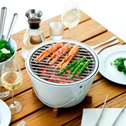 Tools bordgrill porselen white 30x17 cm