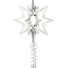 Top Star toppstjerne medium 21 cm sølv