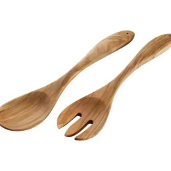 Toscana salatbestikk 30 cm oliventre