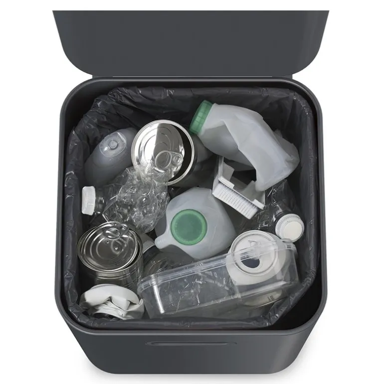 Totem søppelspann 2x20L mørk grå