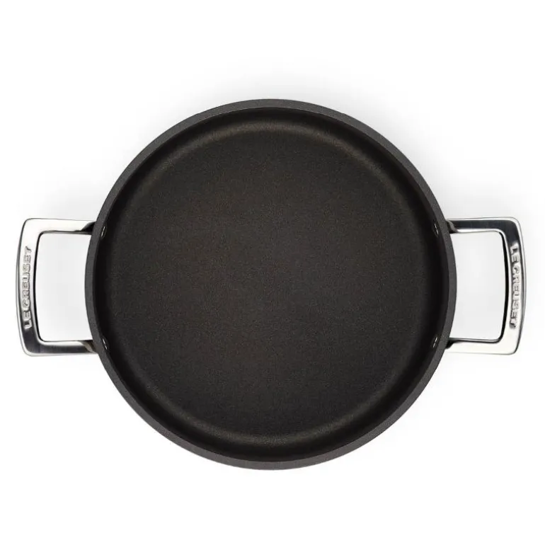 Toughened Non-Stick gryte med glasslokk 6L