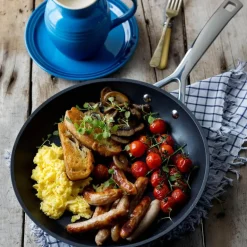 Toughened Non-Stick stekepanne lav 24 cm