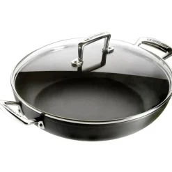Toughened Non-Stick traktørgryte m/glasslokk 30 cm