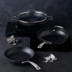 Toughened Non-Stick traktørgryte m/glasslokk 30 cm