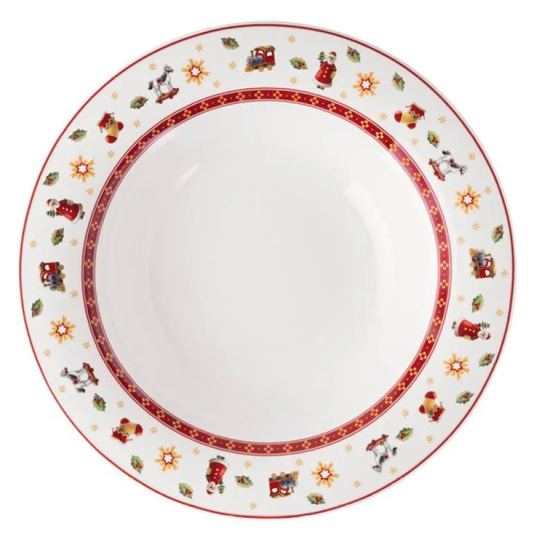 Toy's Delight Special dyp tallerken 23 cm hvit