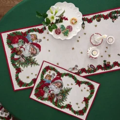 Toys Fantasy Gobelin juleløper XL santa 143x49 cm