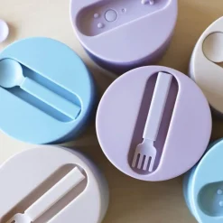 Travel mattermos 0,53L lys blå