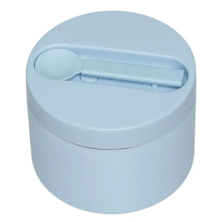 Travel mattermos 0,33L lys blå