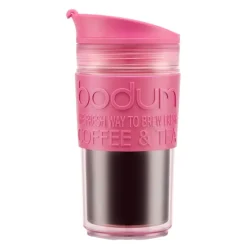 Travel Mug reisekopp 35 cl dobbeltvegg rosa