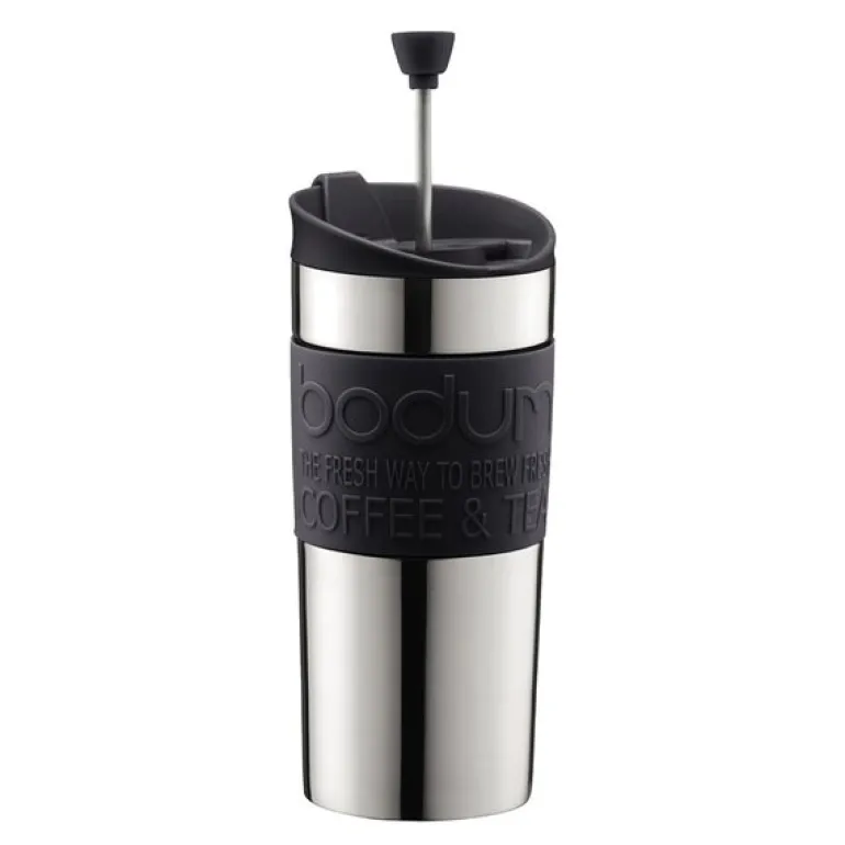 Travel press termokopp 35 cl svart
