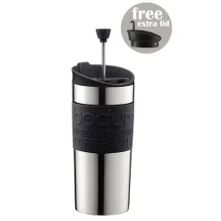 Travel press termokopp 35 cl svart