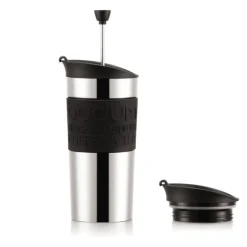 Travel press termokopp 35 cl svart