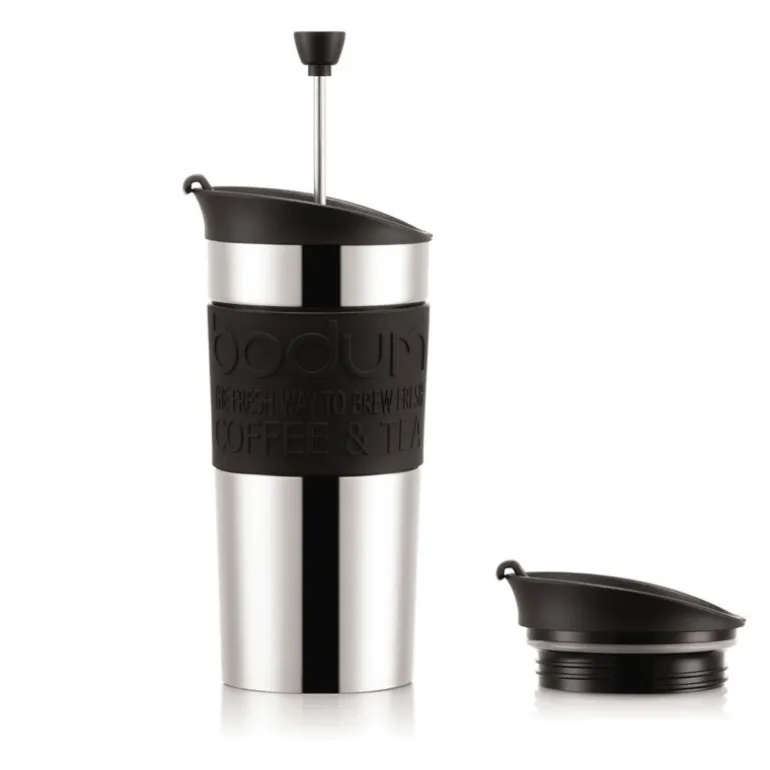 Travel press termokopp 35 cl svart
