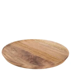 Trevare dekketallerken 32 cm mangotre brun