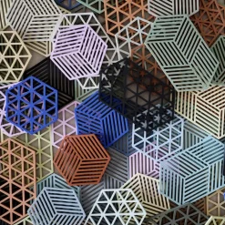 Triangles bordskåner 24 cm light terracotta