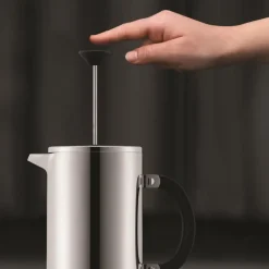 Tribute presskanne 1L matt krom