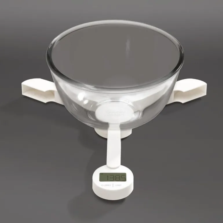 TriScale digital kjøkkenvekt hvit