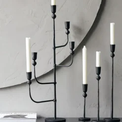 Trivo lysestake 18 cm svart