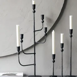 Trivo lysestake 41 cm svart