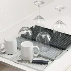 Tørkematte 36x20 cm grå