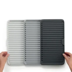 Tørkematte 36x20 cm grå