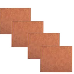 Troja dekkebrikke 4 stk 45x33 cm caramel