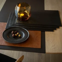 Troja dekkebrikke 45x33 cm svart