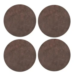 Troja glassbrikker rund 4 stk kaffe