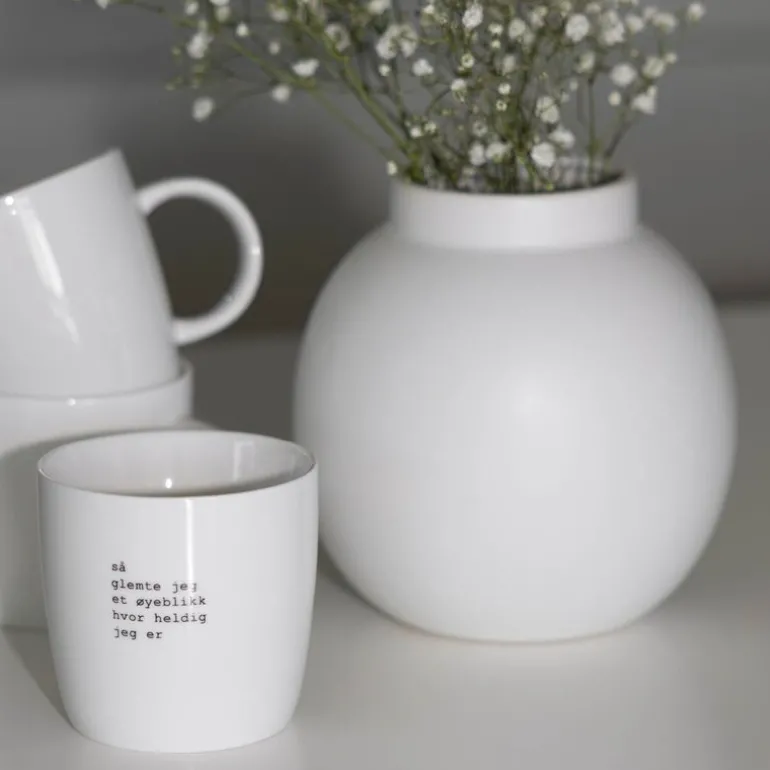 Trygve Skaug krus heldig 30 cl hvit
