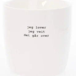 Trygve Skaug krus jeg lover 30 cl hvit