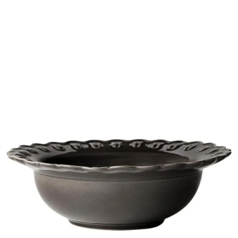 Tulipa dyp tallerken 23 cm almost black