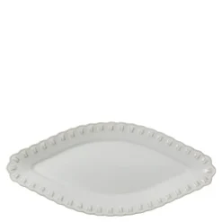 Tulipa ovalt fat 45 cm hvit