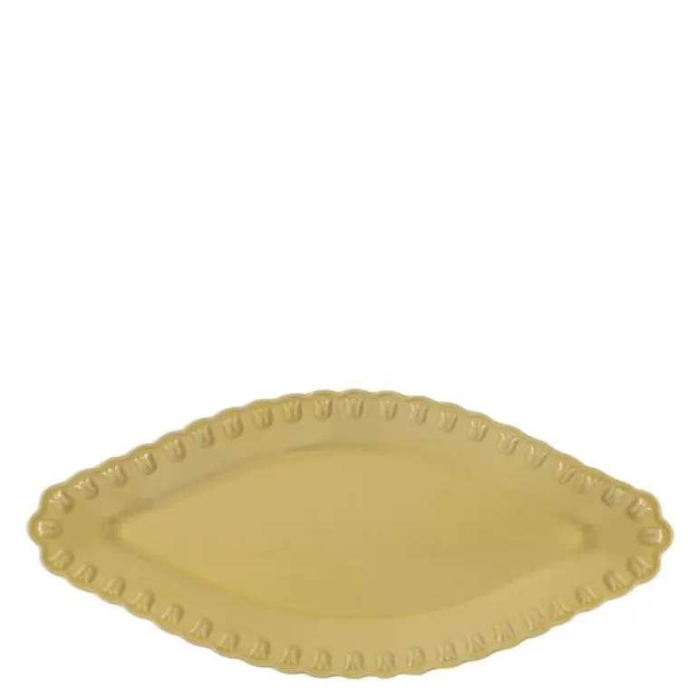 TULIPA ovalt fat 42 cm pale moon