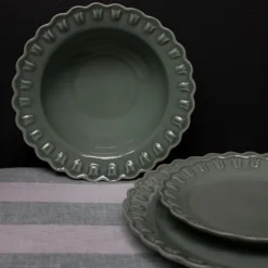 Tulipa tallerken 26 cm 2 stk verona green