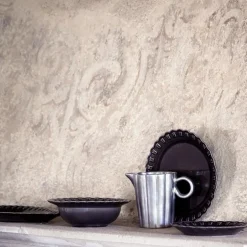 Tulipa tallerken 26 cm almost black