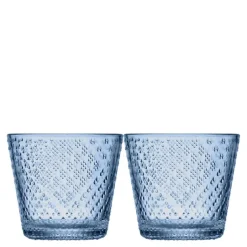 Tundra glass 29 cl 2 stk aqua
