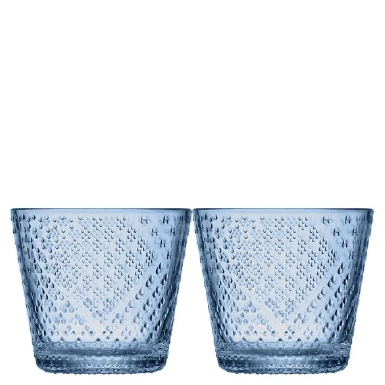Tundra glass 29 cl 2 stk aqua